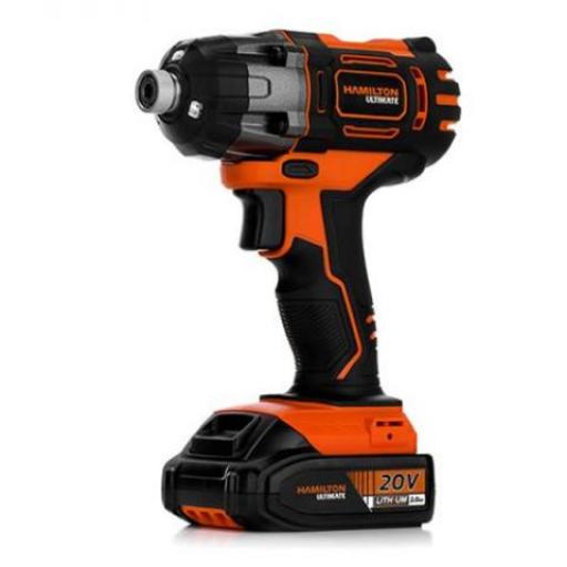 HAMILTON ATORNILLADOR DE IMPACTO 20 VOLT. A/ BATERIA