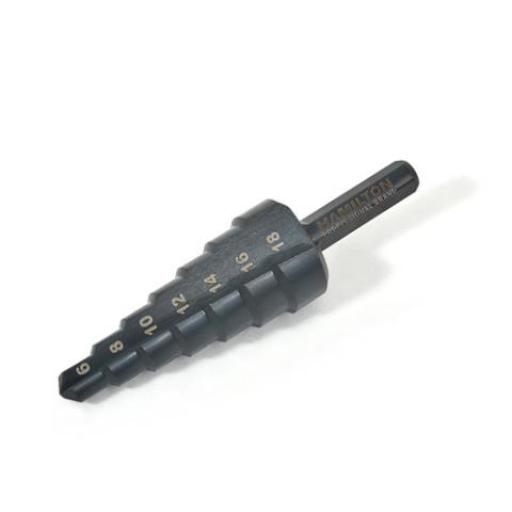 HAMILTON BROCA ESCALONADA AC. RAPIDO 6 A 18 MM.