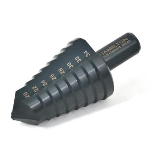 HAMILTON BROCA ESCALONADA AC. RAPIDO 20 A 34 MM.