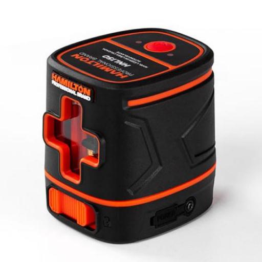 HAMILTON NIVEL LASER AUTONIVELANTE LINEA CRUZADA HNL150 BAT. LITIO