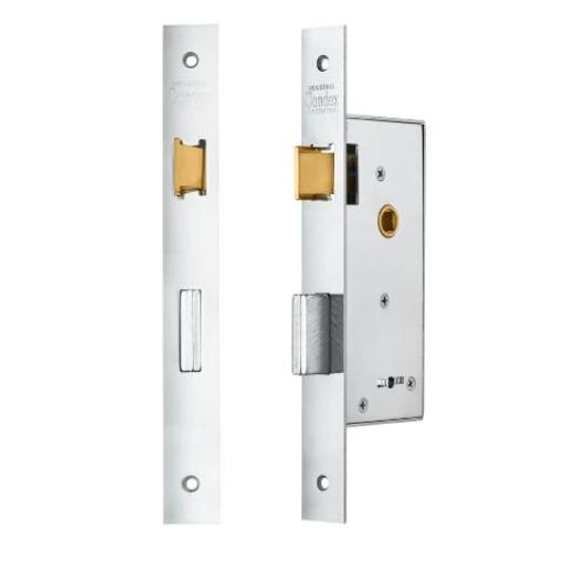 CANDEX 117 CERRADURA PASADOR RECTANGULAR