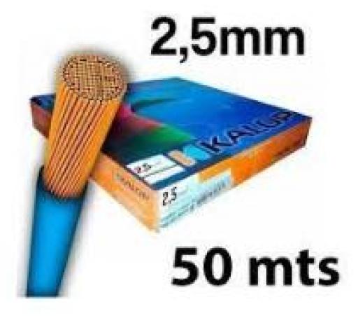 KALOP CONDUCTOR UNIPOLAR CELESTE 2.5MM