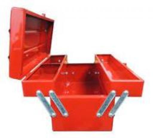LARA CAJA METAL ROJA 450X220X220 N11