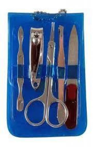 JUEGO 5 PIEZAS INSTRUMENTOS DE MANICURA MUNDIAL