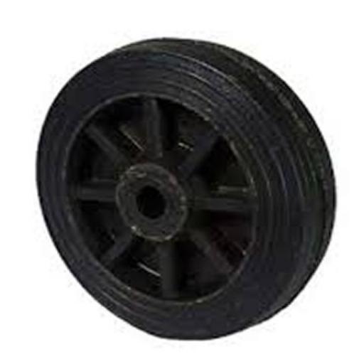 HOFER 9175 RUEDA COMPACTA GOMA 175X50 MM. NEGRA  9175