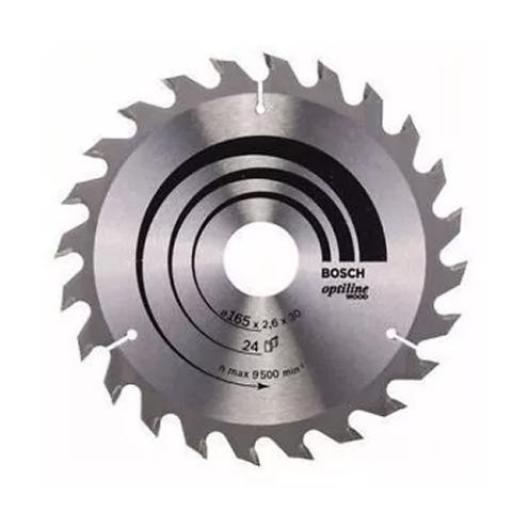 BOSCH 2608640602 DISCO DE SIERRA CIRCULAR 165MM. 6 1/2'' 24 DIENTES