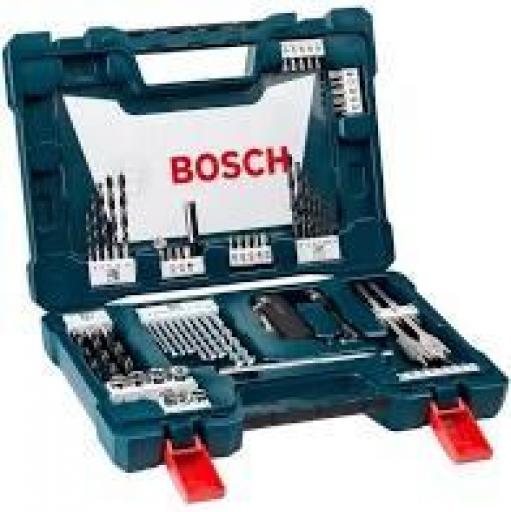 BOSCH X LINE 68 PCS PARA TAL. MALETIN AZUL