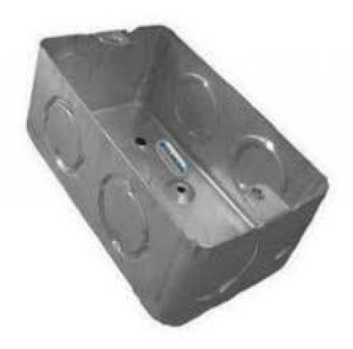 9 DE JULIO CAJA LIVIANA ALUMINIZADA RECTAGULAR 5X10 EMBUTIR