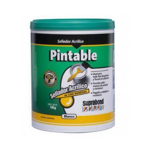 SUPRABOND SELLADOR ACRILICO PINTABLE 1K BLANCO