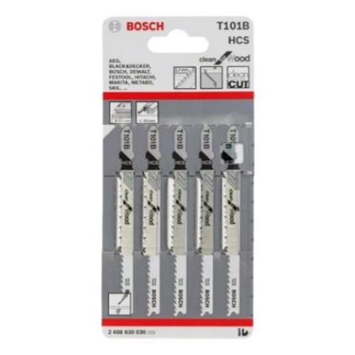 BOSCH 608630030 HOJAS DE SIERRA T101B x 5unid