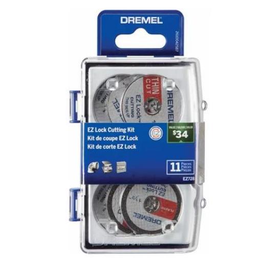 DREMEL KIT DISCOS CORTE METAL 11 PZ 2615E728AB EZ728