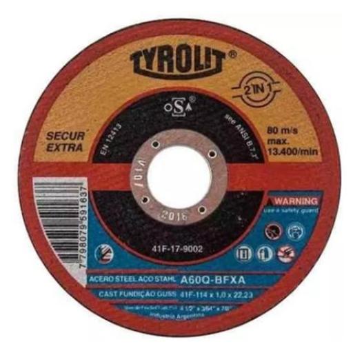 TYR DISCO 114X3.2X22.2 CD CSI