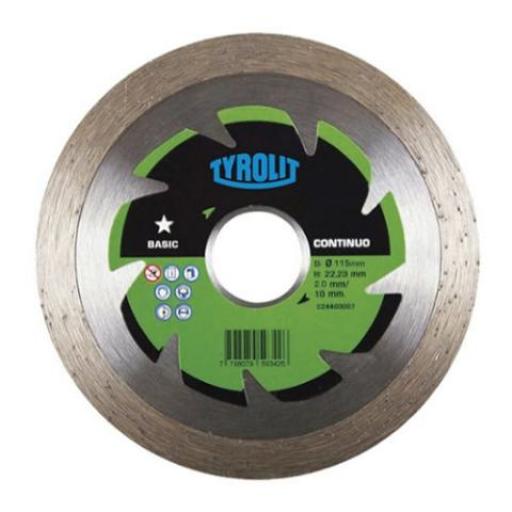 TYROLIT DIAMANTADO STANDARD CONTINUO 254X2