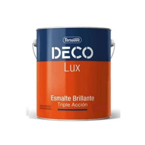TERSUAVE DECOLUX ESM. SINTETICO 1LTS. GRIS ESPACIAL BRILLANTE