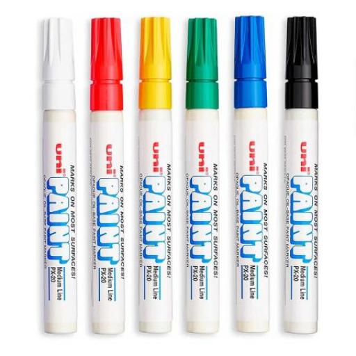 UNI PAINT MARCADOR DE PINTURA NEGRO