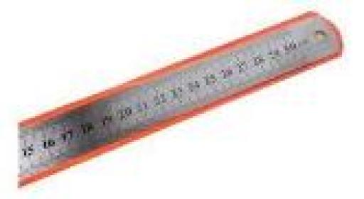 TACTIX REGLA ACERO INOXIDABLE 300MM 239211