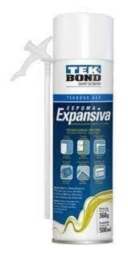 TEKBOND ESPUMA POLIURETANICA BEIGE 300 ML/ 180 GRS