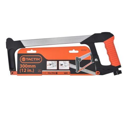 TACTIX ARCO DE SIERRA PROFESIONAL MANGO GOMA/CUAD.