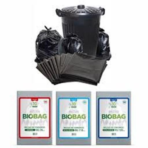 BIOBAG BOLSAS DE CONSORCIO 80 X 110 CM. X 10 UN.