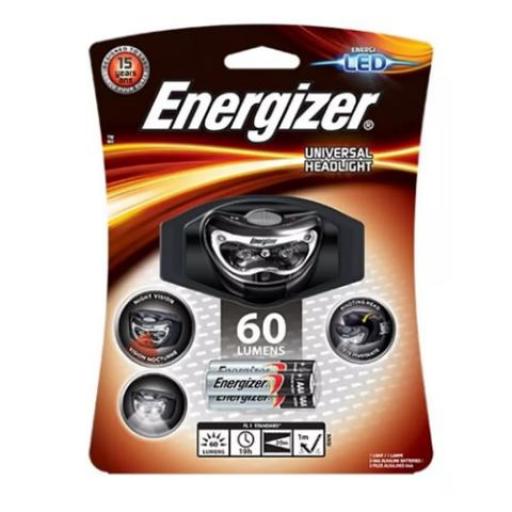 ENERGIZER LINTERNA VINCHA MANOS LIBRES 60 LUMENS