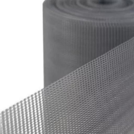 TEJIDO MOSQUITERO PLASTICO GRIS DE 1.20 MTS.