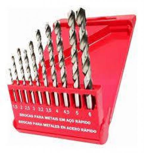 DORMER JUEGO MECHAS ACERO RAPIDO 10PIEZAS