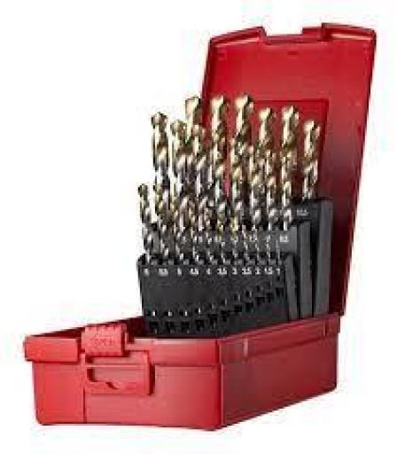 DORMER JUEGO DE MECHAS 25 PIEZAS PUNTA DORADA