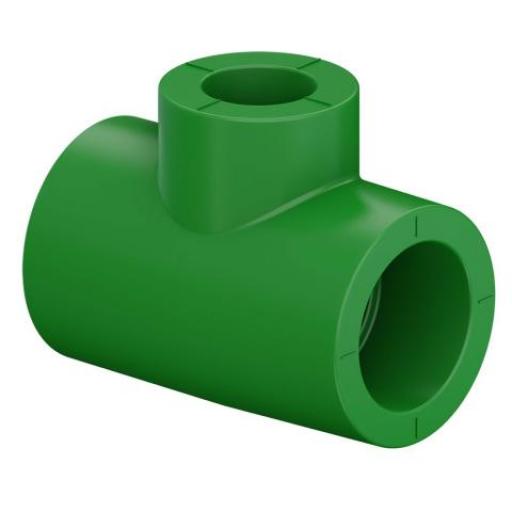 TIGRE 2270100 TEE REDUCCION CENTRO FUSION 25X20X25