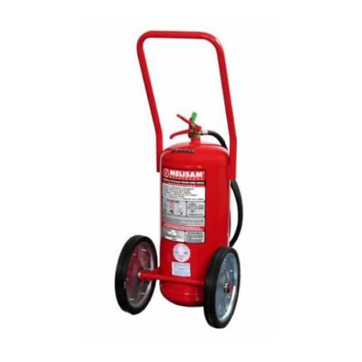 MELISAM EXTINTOR DE AGUA Y AFFF RODANTE C/ MANGA 5MTS. 25KG.