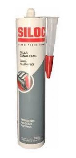 SILOC 400519 SELLA CANALETAS COLOR ALUMINIO