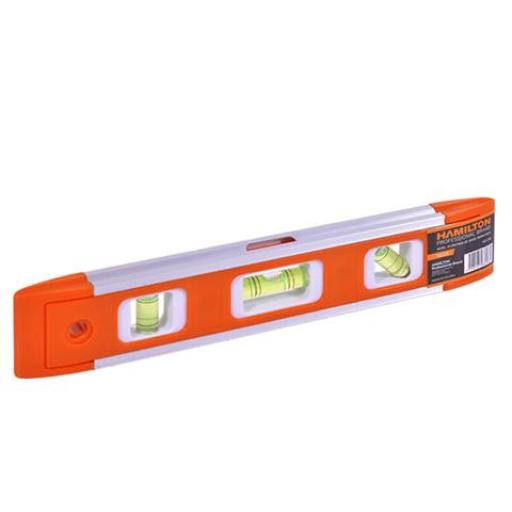 HAMILTON NIVEL PLASTICO 23CM. MAGNETICO NE225