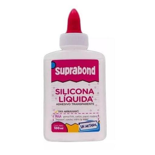 SUPRABOND SILICONA LIQUIDA 100ML TRANSPARENTE