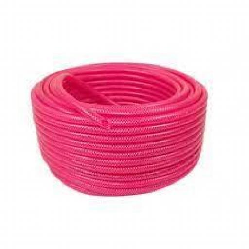 TECNOCOM MANGUERA PVC PRESION ROJA 8MM