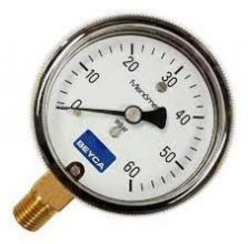 BEYCA MANOMETRO CON PICO 60LBS MPN60 040358