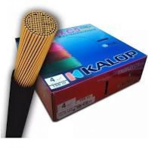 KALOP CONDUCTOR UNIPOLAR NEGRO 4MM