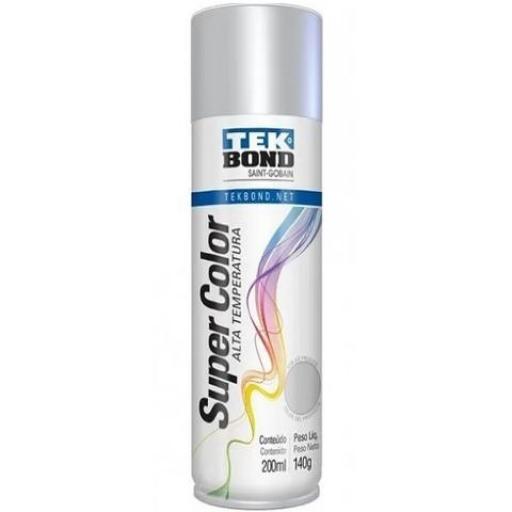 TEK BOND PINTURA AEROSOL 250 GR. ALUMINIO USO GRAL.