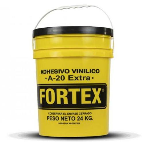 FORTEX ADHESIVO VINILICO A-20 EXTRA 24 KG.