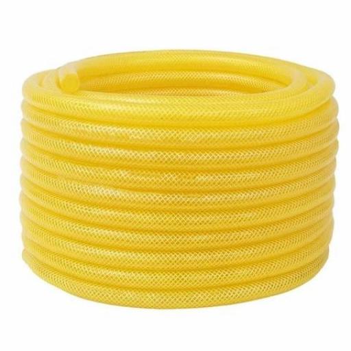 PLASTIRRABIT MANGUERA CRISTAL AMARILLA 4X8 P/HIDROCARBUROS