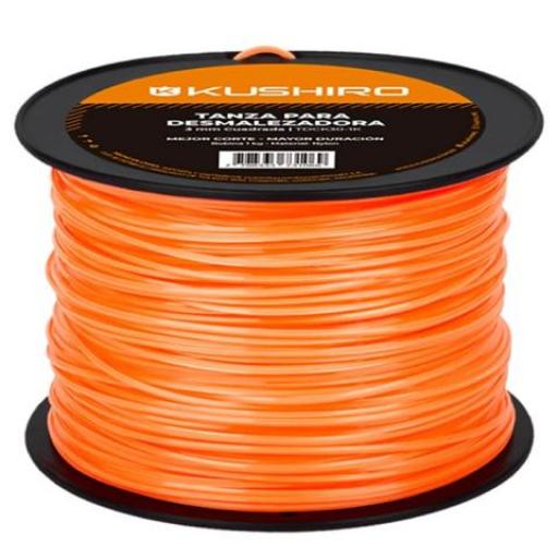 TANZA PARA BORDEADORA 3MM CUADRADA