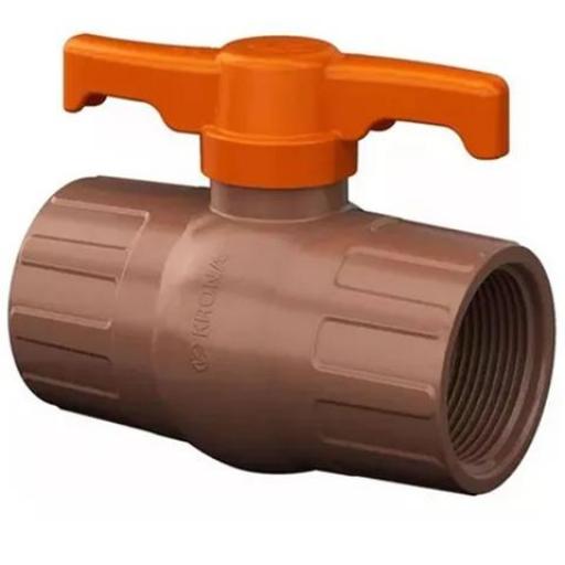 KRONA VALVULA ESFERICA PVC 3/4