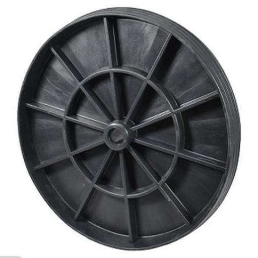 HOFER 8358 RUEDA P/ HORMIGONERA PVC350X65 MM 