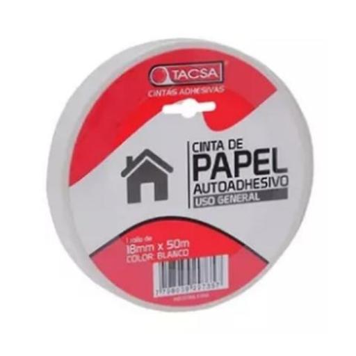 TACSA CINTA ENMASCARAR 12MM X 50MTS.