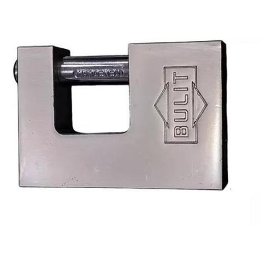 BULIT/ROTTWEILER CANDADO MACIZO 80MM. P/ CORTINAS 3 LLAVES