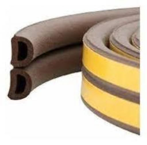 SUPRABOND BURLETE ESPUMA DOBLE MARRON