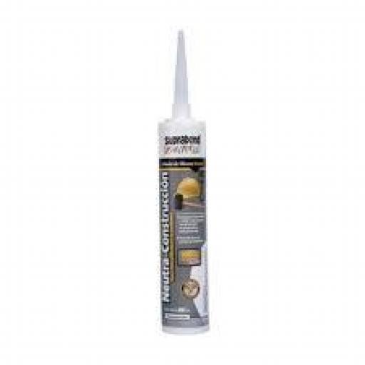 SUPRABOND SILICONA CONSTRUCCION NEUTRA TRANS 280GR