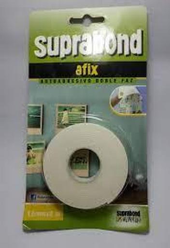 SUPRABOND CINTA AFIX AUTOAD. DOBLE FAZ 2MTX12MM