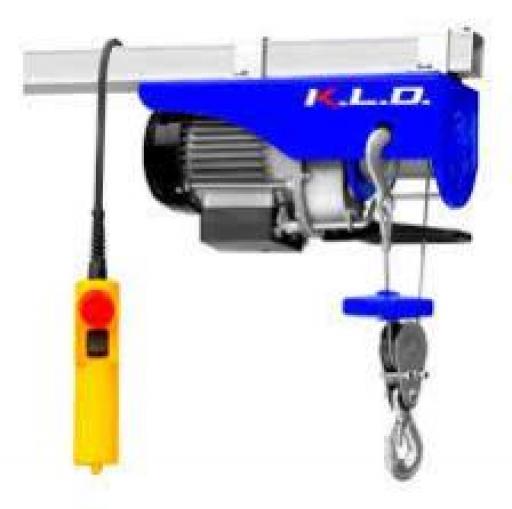 KLD APAREJO ELECTRICO 500KG CABLE 12M/1020W