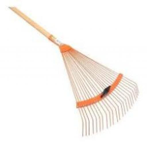 TRAMONTINA BARREHOJAS 24 DIENTES C/CABO NARANJA 77852/741