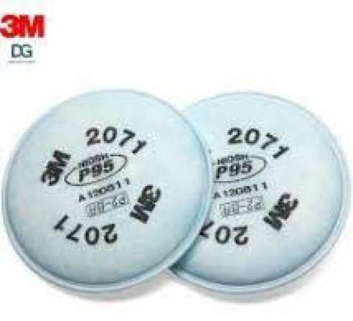 FILTRO 3M 2071 P95 PARA PARTICULAS