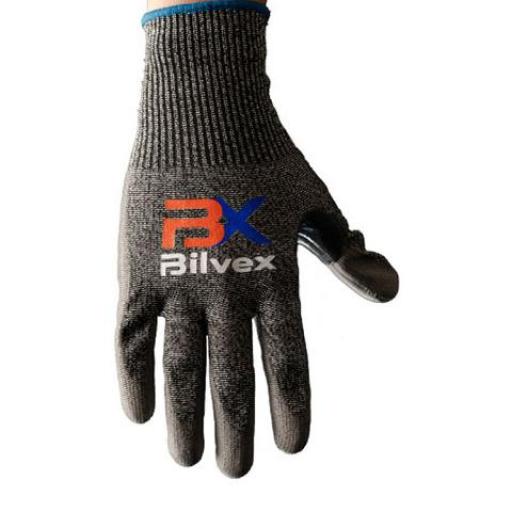 BIL-VEX GUANTE ANTICORTE PUÑO TEJIDO NIVEL 5 REC. CON PU EN PALMA T.10-DY5PU-REF